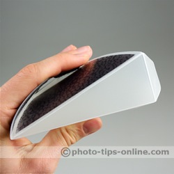 Speedlight Pro Kit Flexi Bounce: folded flat for storage